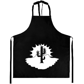 Discover Cactus Desert Sunset Evening Sun Night Sunny Cacti Aprons
