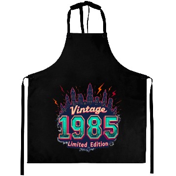 Discover vintage 1985 limited edition Aprons