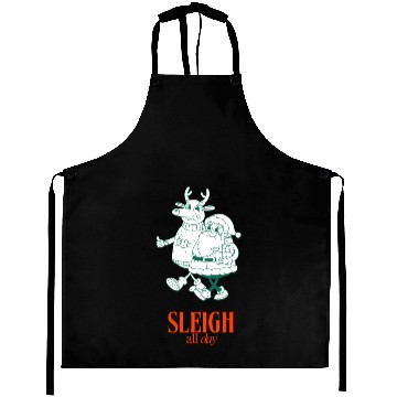 Discover Sleigh all Day Aprons