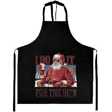 Discover Vintage Faded Christmas Santa Claus Aprons