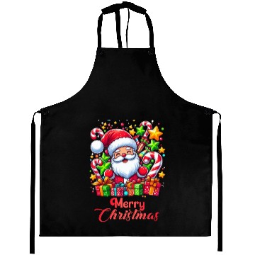 Discover MERRY CHRISTMAS Aprons