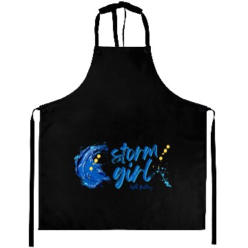 Discover Storm girl, artistic Aprons