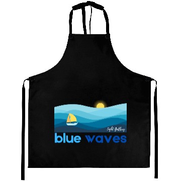 Discover Blue waves Aprons