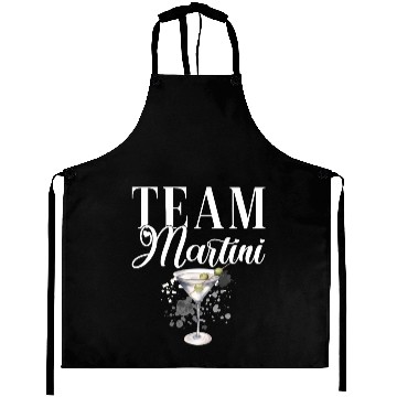 Discover Team Martini Cocktail Bartender Aprons