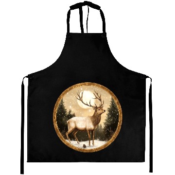 Discover Deer Christmas / Santa Claus deer Aprons