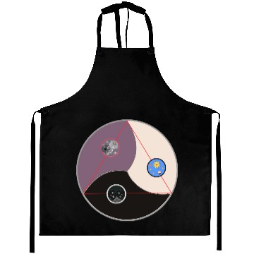 Discover Three worlds Circle Aprons