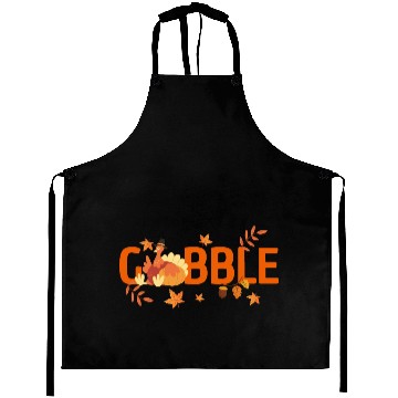 Discover GOBBLE TURKEY PODIATRIST FUNNY THANKSGIVING Aprons