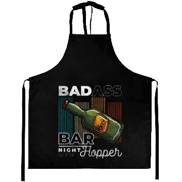 Discover Bar Hopping Beer Drunk Aprons