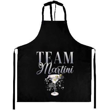 Discover Team Martini Cocktail Bartender Aprons