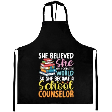 Discover She Became A School Counselor for a School Aprons