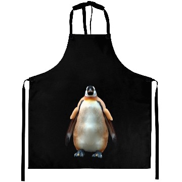 Discover Majestic Emperor Penguin Aprons