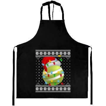 Discover Croquet Ball Christmas Aprons