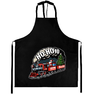 Discover Santa Train Jolly Journeys Aprons