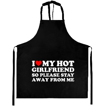 Discover I Love My Girlfriend 1 Aprons