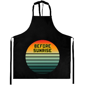 Discover Before Sunrise Scenic Art Design Aprons