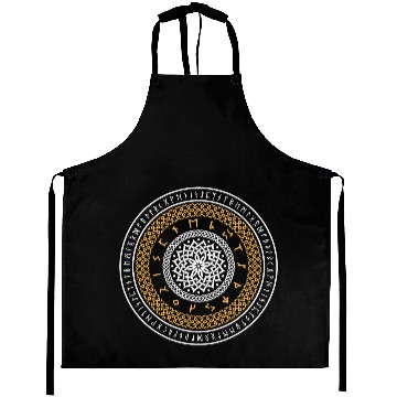 Discover Viking Runes Circle Aprons