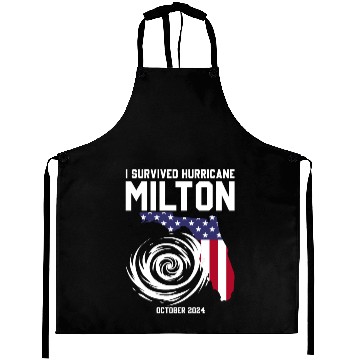 Discover I survived Hurricane Milton October 2024 Florida Aprons