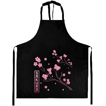 Discover Cherry Blossom Japan Harajuku Manga Japan Sakura Aprons