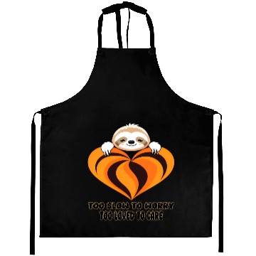 Discover Sloth Snuggles & Heart Hugs Aprons