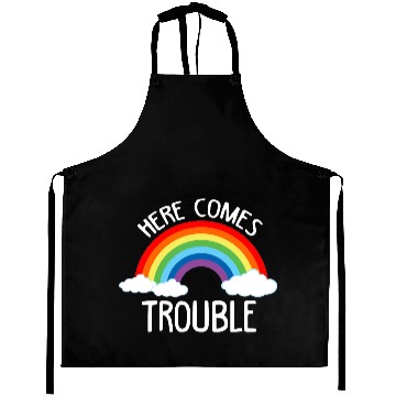 Discover Here Comes Trouble Rainbow Trouble Maker Aprons