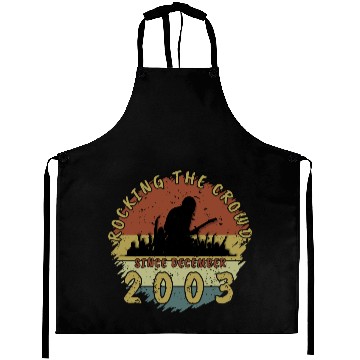 Discover 21st birthday Rocking this planet GIT 12/2003 Aprons