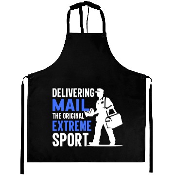 Discover Postal Worker and Mailman Design Aprons
