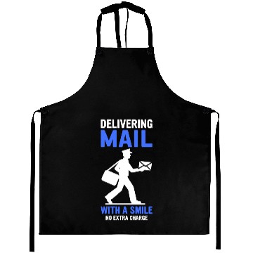 Discover Postal Worker and Mailman Design Aprons