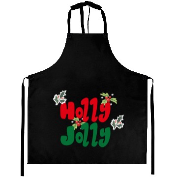 Discover holly jolly Christmas Aprons