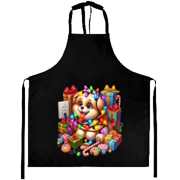 Discover cool lettle dog Aprons