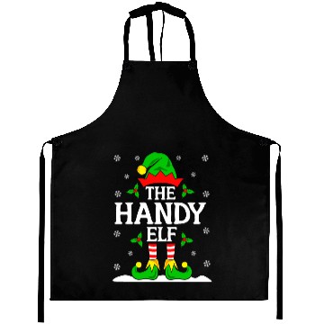 Discover The Handy Elf Christmas Aprons