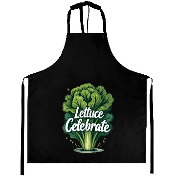Discover Funny Food Art: Lettuce Romaine Salad for Salad Aprons