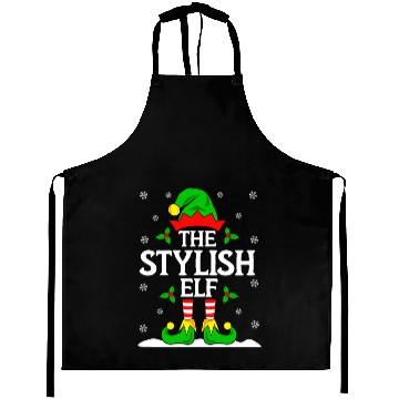 Discover The Stylish Elf Christmas Aprons