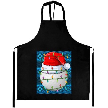 Discover Golf Ball Christmas Lights Aprons