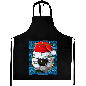 Discover Soccer Christmas Lights Aprons