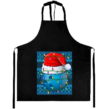 Discover Bowling Ball Christmas Lights Aprons