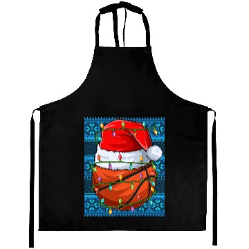 Discover Basketball Christmas Lights Aprons