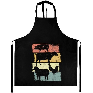 Discover Retro Farming Husbandry Aprons