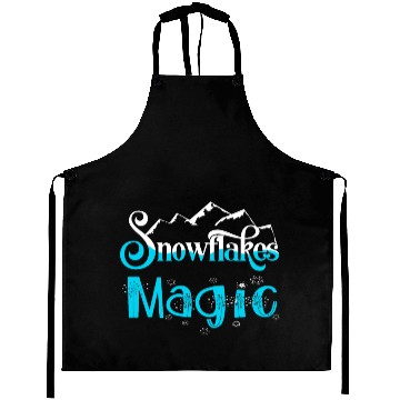 Discover Snowflakes Magic Aprons
