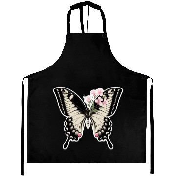 Discover Elegant Butterfly Floral Aprons