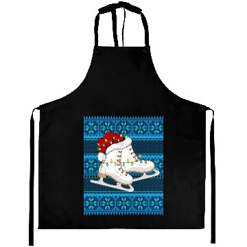 Discover Ice Skating Christmas Lights Aprons
