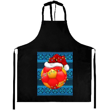 Discover Handball Christmas Lights Aprons