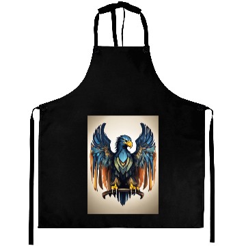 Discover Eagle logo Aprons