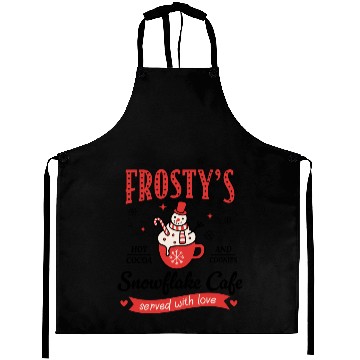 Discover Snowflake cafe 01 Aprons