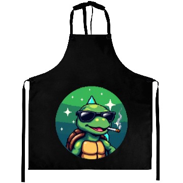 Discover Aprons Turtle Cool