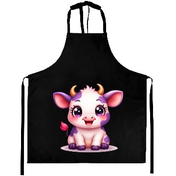 Discover blueberry cow Gift unique Aprons