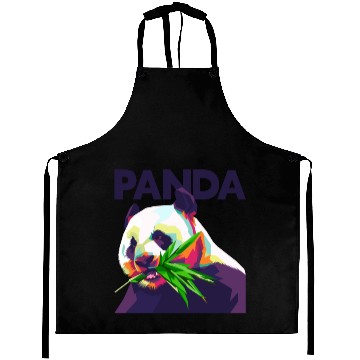 Discover Panda Bear Friend Ailuropoda Melanoleuca Lover Aprons