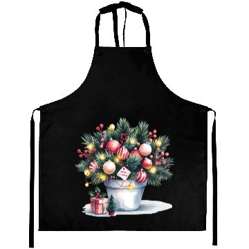 Discover Tree Christmas, Merry Christmas Aprons
