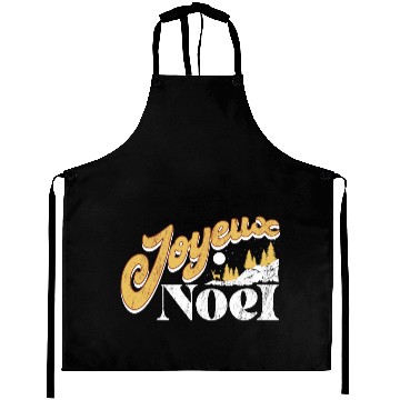 Discover Joyeux design xmas kids Aprons