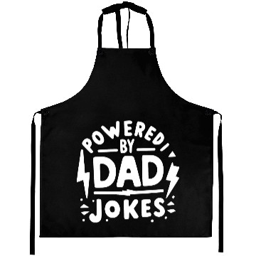 Discover Powered by Dad Jokes Aprons