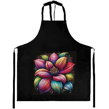 Discover flower transparent Aprons